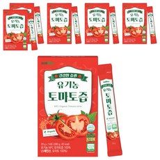 제스티지 NFC 유기농 토마토즙 스틱 14p, 280g, 6개