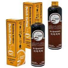 로스팅아라비카 에티오피아 예가체프 G2 더치커피 원액, 500ml, 2개, 1개입