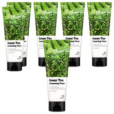 Flor De Man 綠茶鎮靜泡沫洗面乳, 6條, 150ml