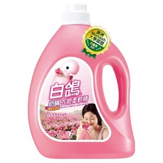 白鴿 防蟎衣物柔軟精，天然植物香氛精華，防止靜電灰塵不沾染, 3.2kg, 1桶