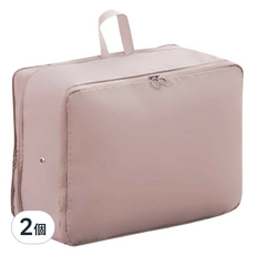 晟龍 雙拉鍊壓縮收納袋 特大, 2個