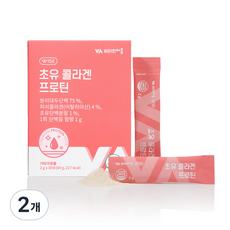 비타민마을 초유 콜라겐 프로틴 30p, 60g, 2개