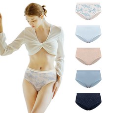 물랑루즈 여성용 무드 맥시팬티 5종세트