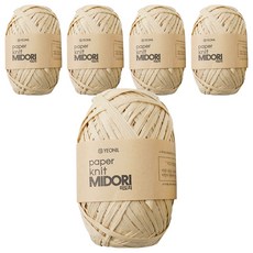 YEONIL Sukian Midori 織線, 101 淺米色, 5個