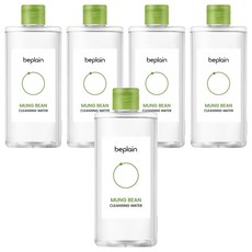 beplain 苾沛恩 綠豆卸妝水, 5瓶, 400ml