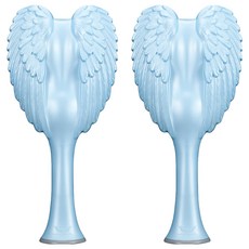 Tangle Angel 天使梳 受損髮質用粉彩柔順觸感髮梳, 藍色, 2個