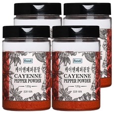 foodi 케이엔페퍼분말, 120g, 4개