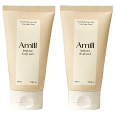 Amill 利川米萃取亮澤塗抹式面膜, 2個, 1入