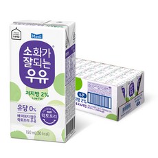 매일유업 소화가 잘되는 우유 저지방, 190ml, 24개입