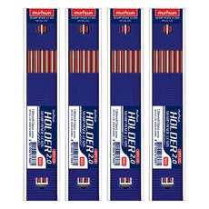 munhwA 工程筆筆芯 B 紅色, 4個, 2mm