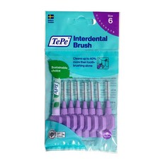 TePe 緹碧 I字型牙間刷牙間刷 原裝 1.1mm 紫色, 8件, 1個