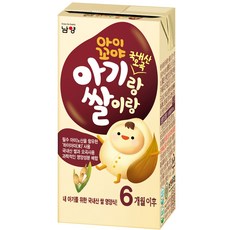 아기랑쌀이랑 유아두유 180 ml, 오곡, 24개