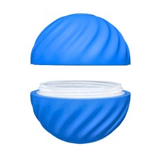 petgravity 智能跳跳球 替換外殼 PC/TPR材質 貓咪/狗 適用, 藍色, 1個, 5.2cm