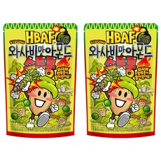 HBAF 杏仁果 濃芥末口味, 2包, 190g