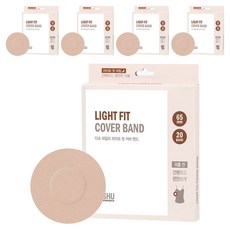 DASHU 女用日常輕薄胸貼 20枚入, 5盒