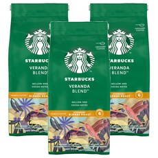 STARBUCKS 星巴克 佛羅娜系列阿拉比卡烘焙綜合咖啡沖泡粉 Mellow&cocoa notes, 200g, 3包