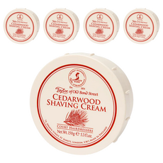 Taylor of Old Bond Street 雪松刮鬍膏, 150g, 5罐