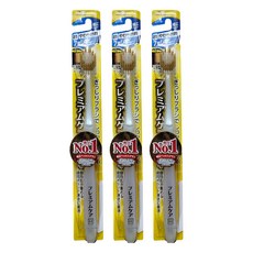 EBiSU 惠百施 48孔7列 優質倍護牙刷 加寬按摩型 完整包覆齒面 兩倍高密度刷毛, 3支