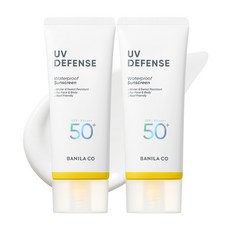 바닐라코 UV 디펜스 워터프루프 선크림 대용량 SPF50+ PA++++, 100ml, 2개
