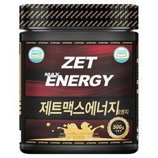 ZETRITION Zet Max Energy柳橙口味蛋白粉, 500g, 1罐