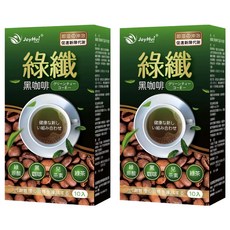 JoyHui 佳悅 綠纖黑咖啡代謝沖泡飲, 2.5g, 10包, 2盒