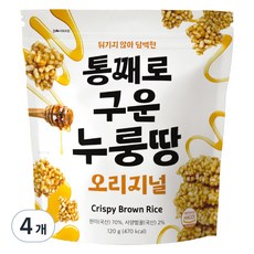 태광선식 일일곡식 누룽땅 오리지널, 120g, 4개