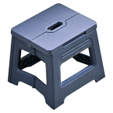 日式摺疊椅凳, 輕巧穩固, 方便攜帶旅行, 戶外露營/野餐, 灰黛藍, 1個