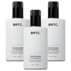 BRTC. Homme Trainer 全效合一乳液, 3個, 200ml