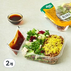 스윗밸런스 와사비 메밀 치킨 샐러드, 160g, 2개