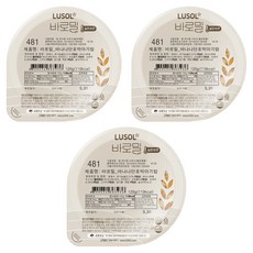 LUSOL Baro Meal 香蕉甜南瓜寶寶粥 481, 混合口味(香蕉/甜南瓜), 120g, 3個