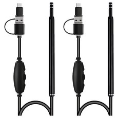 AHOYE 高清可視挖耳器 Type-C供電, 2個, 1個裝