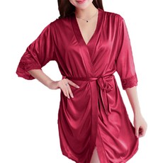 泰坦高爾夫絲質浴袍, 1個, 紅色