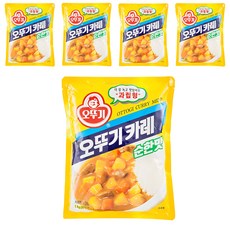 OTTOGI 不倒翁 咖哩粉 原味, 1kg, 5個