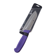 AMBROGIO SANELLI 山里尼 SUPRA 三德刀 18CM 紫色 德國特殊不鏽鋼 高級TPE材質 義大利製, 1支
