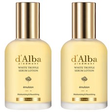 달바 화이트 트러플 모이스처라이징 세럼 로션, 100ml, 2개