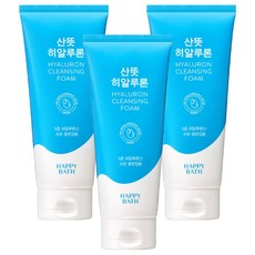 HAPPY BATH 清爽玻尿酸洗面乳, 200g, 3個