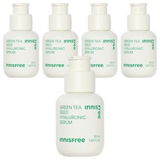이니스프리 그린티 씨드 히알루론산 세럼, 50ml, 5개