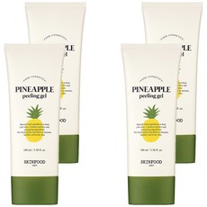 스킨푸드 파인애플 필링 젤, 100ml, 4개