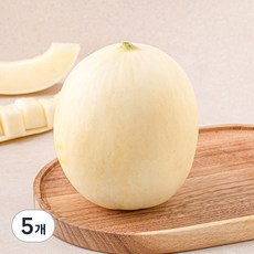 고당도 백설 메론, 1kg, 5개