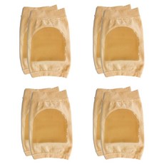 Jiim&腳後跟保濕墊 米色 4雙組, 4個