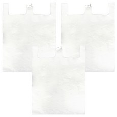 월드크린 손잡이 이불 비닐봉투 백색, 80L, 150개