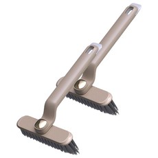 Skywiz 3合1浴室清潔刷, 2個, 棕色