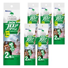 COLOCOLO 迷你地板用黏塵滾筒補充包 2入, 6個