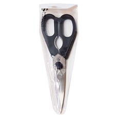 AMBROGIO SANELLI 山里尼 不鏽鋼廚房剪刀 20.5cm 膠柄 可拆卸, 黑色, 1個