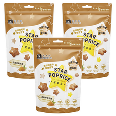 master mi 米大師 星米花 香甜沖繩黑糖, 60g, 3包