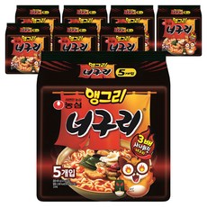 너구리 앵그리 121g, 40개