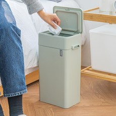 Franco Monostand 垃圾桶 10L + 袋子 50p 套裝, 薄荷綠