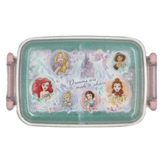 Skater 銀離子雙扣便當盒 450ml, 迪士尼公主, 1個