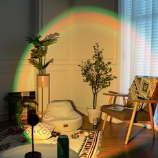 DAYHOME 落日夕陽情境燈, 全彩色