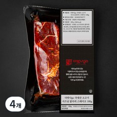 다맛나고 국내산 소고기 시즈닝 앞다리 스테이크 (냉장), 4개, 180g